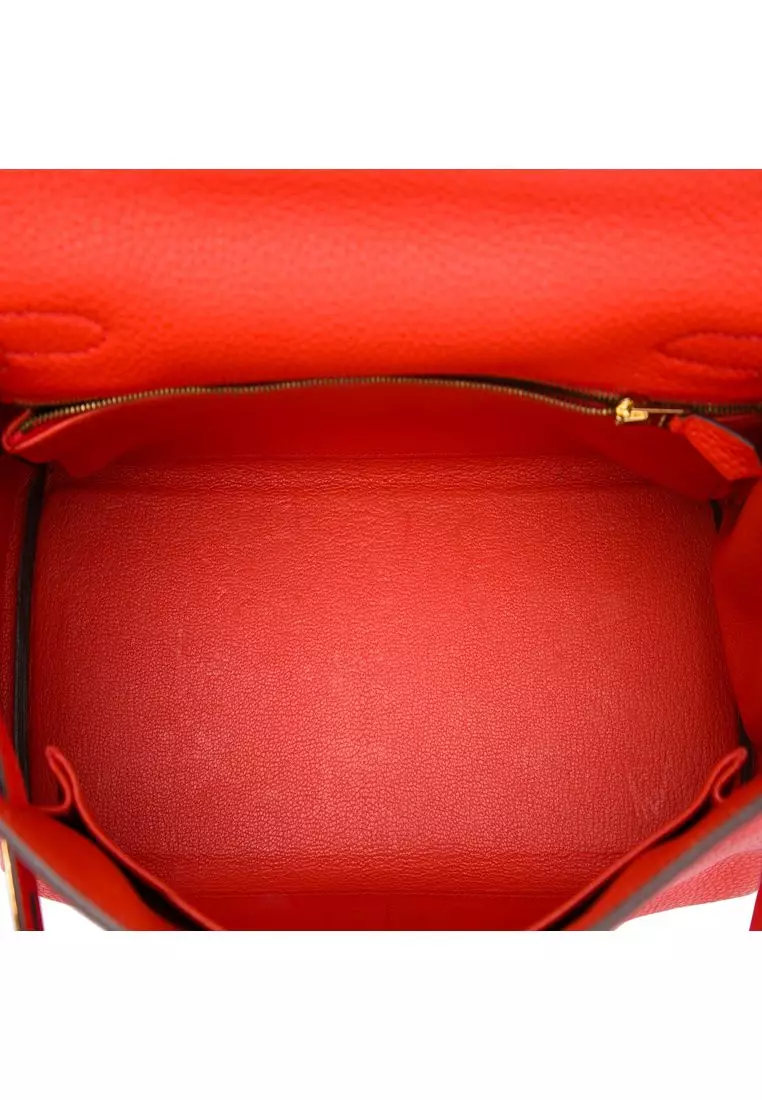 Pre-Loved Hermès Clemence Kelly Ii Retourne 28