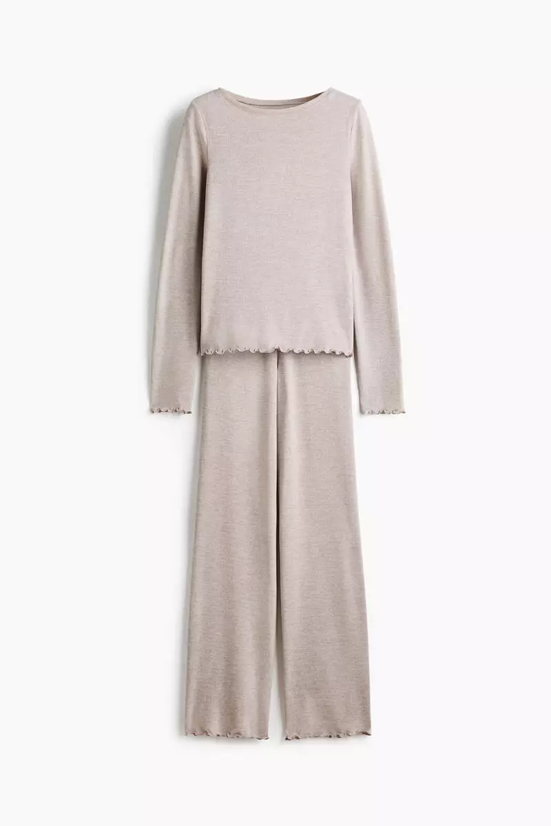 Brushed jersey pyjamas