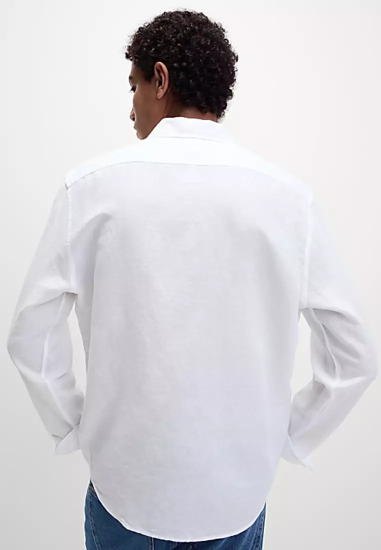 Cotton Linen Blend Shirt