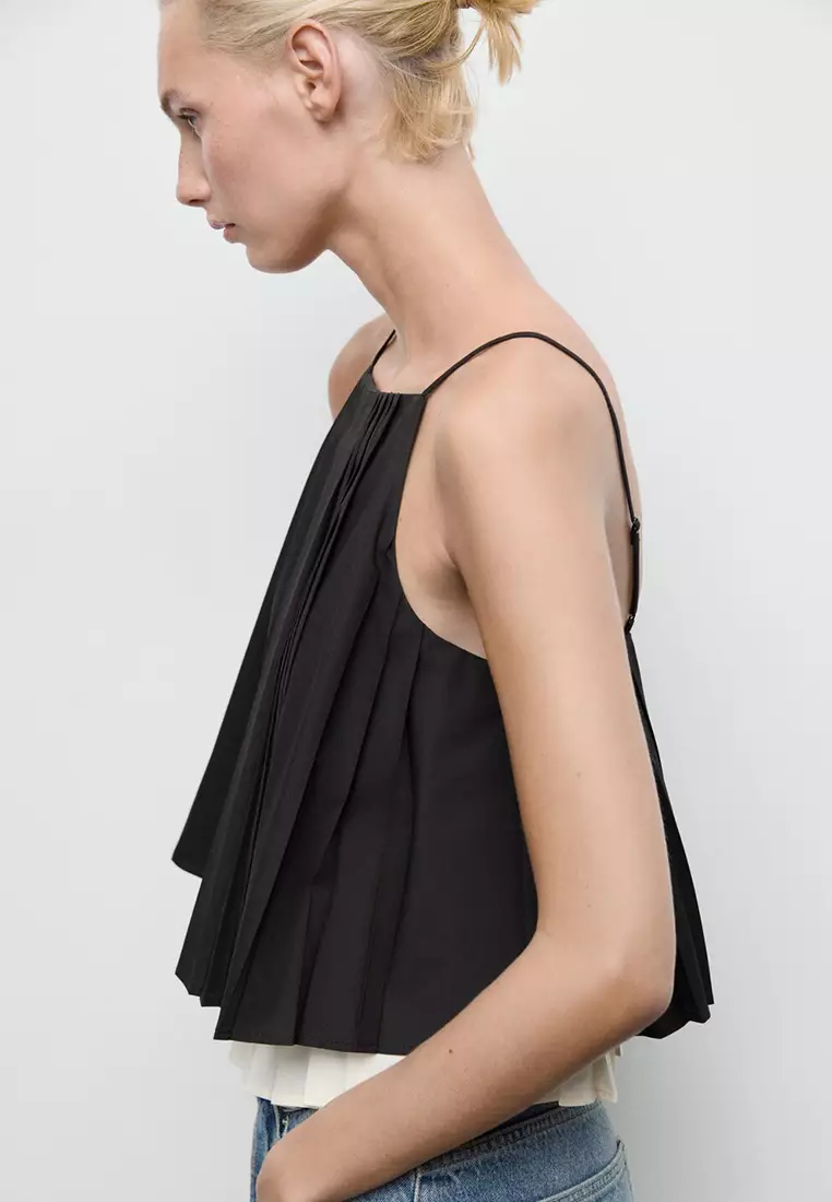 Pleated Combined Top