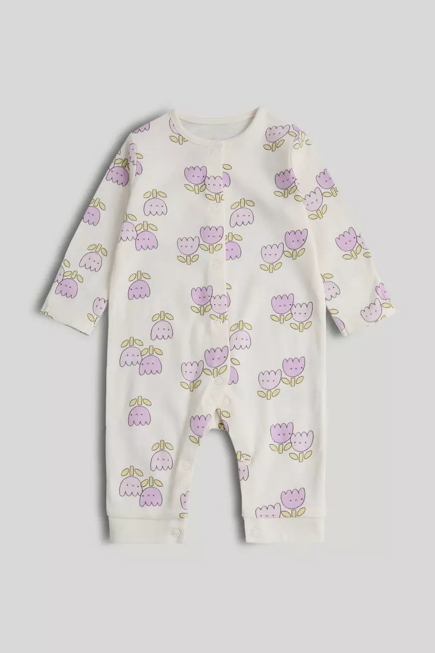 Mothercare 3 Pack Footless Sleepsuits - Sleepsuits Bayi Perempuan (Multi)