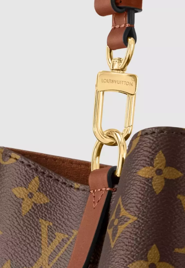 Néonoé MM Monogram Rose Poudre Caramel