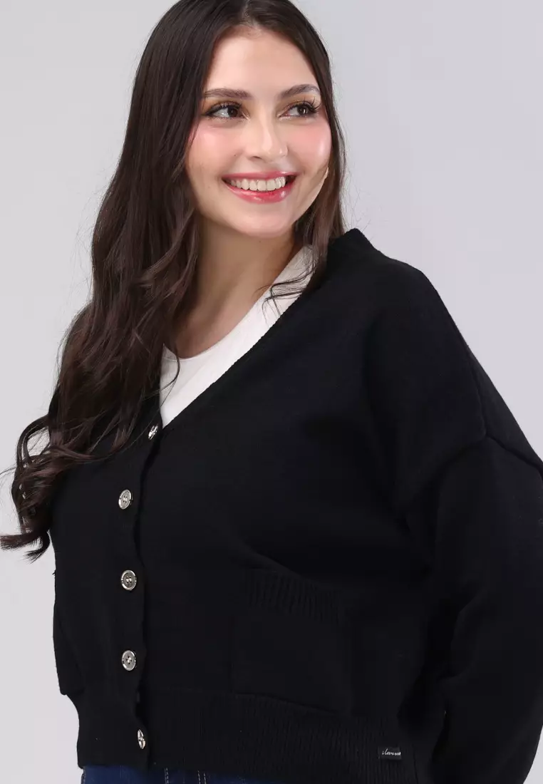 Knitted Long Sleeves Cardigan