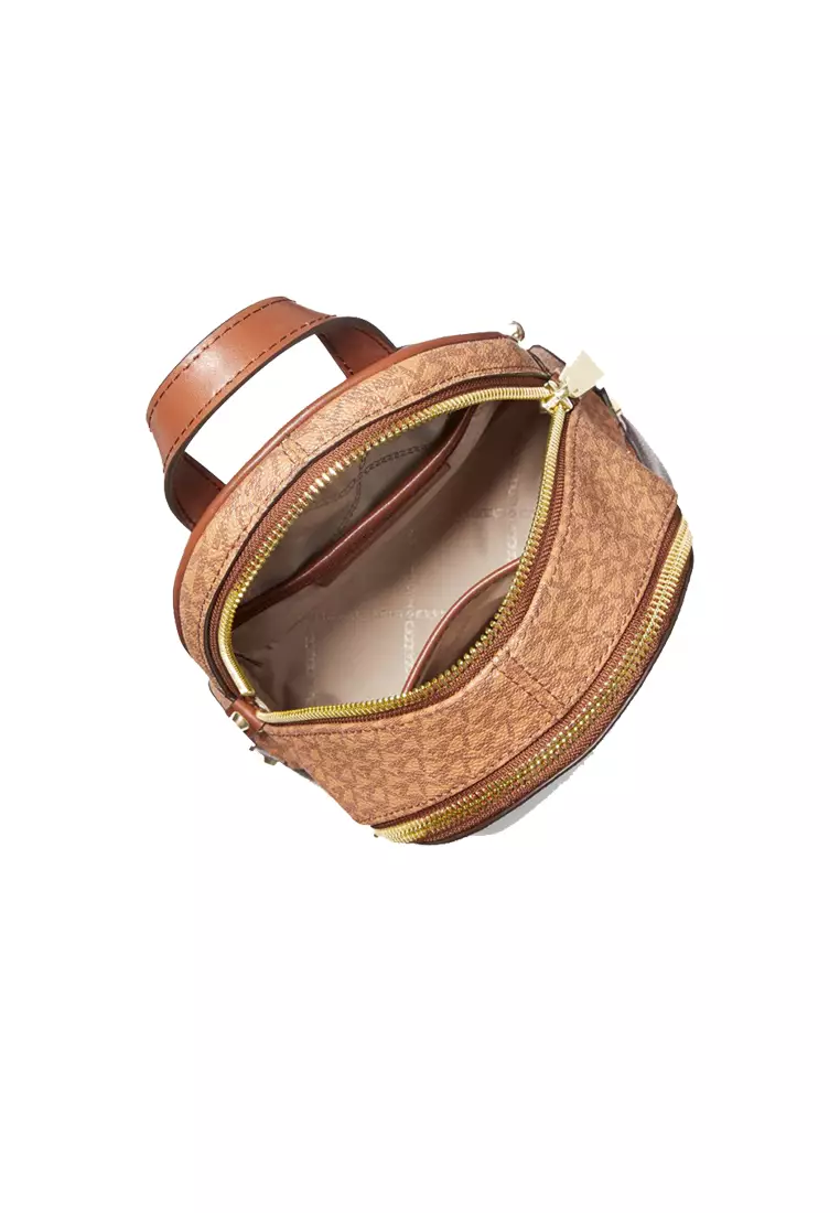 Michael kors mini logo hotsell backpack