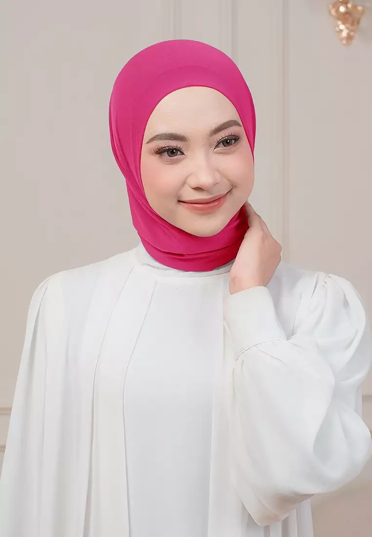 HIJAB INSTAN QIARA - HOT PINK