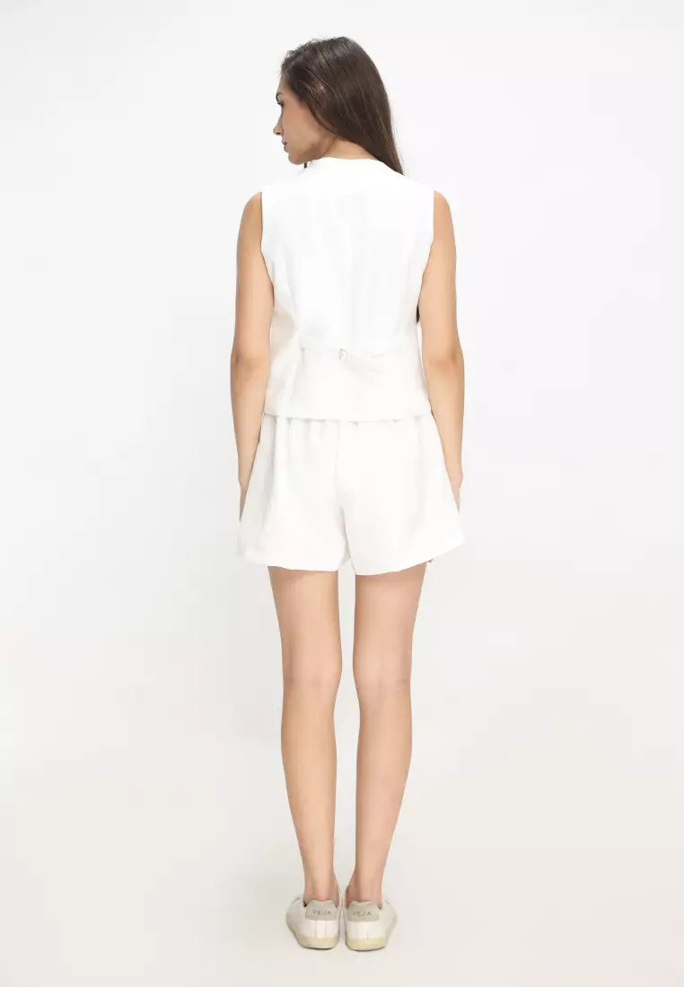 Mannequin Vest With Shortpants Set
