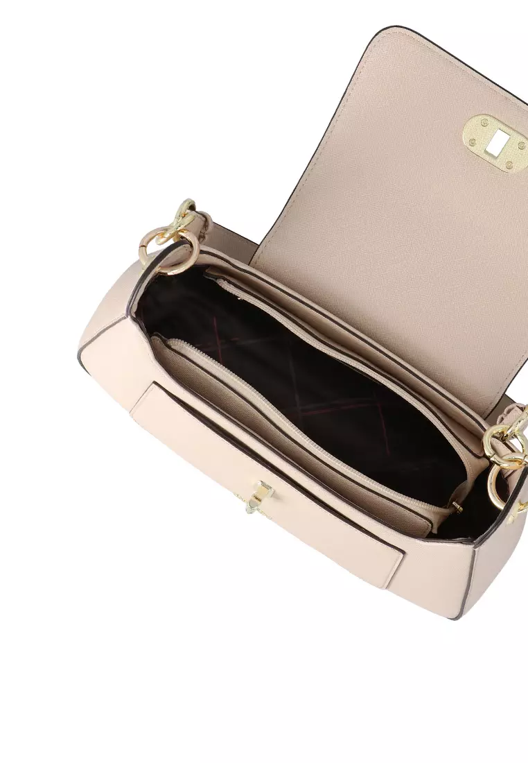 CR Duo Charm Tote Bag and Wallet - Medium Beige