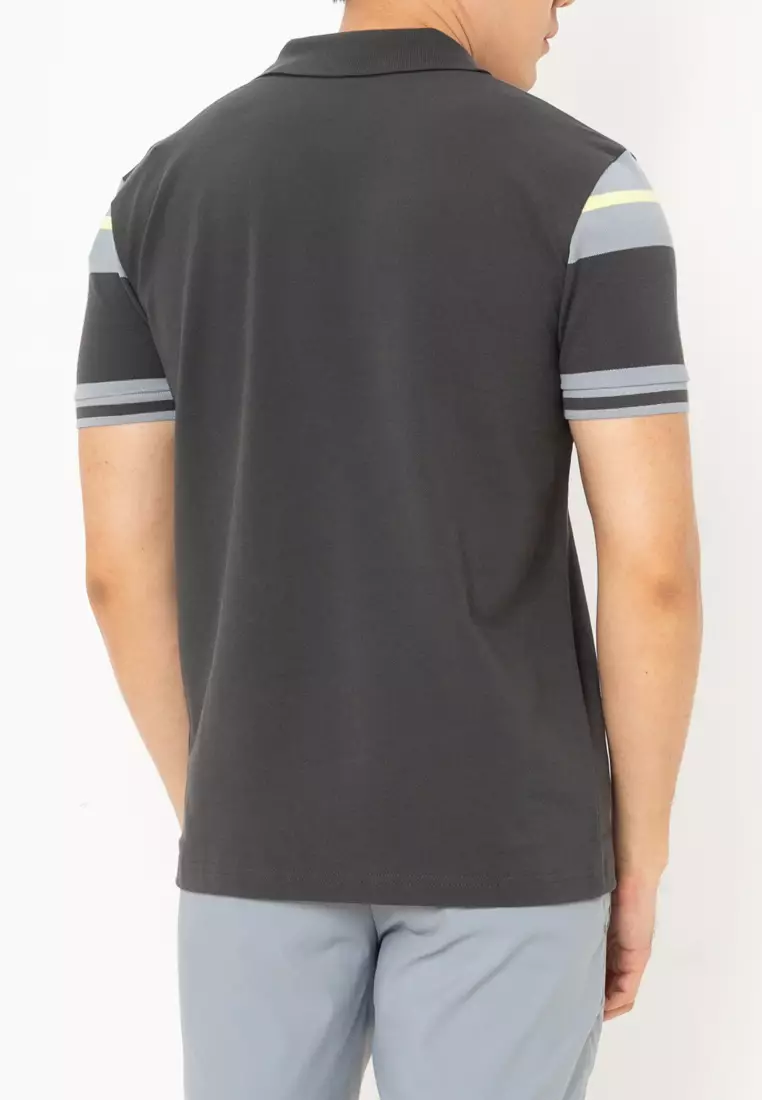 Block Stripes Polo Shirt - BOSS Green