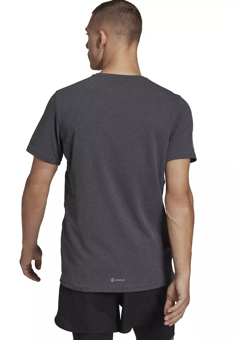 Jual ADIDAS own the run heather t shirt Original 2024 ZALORA