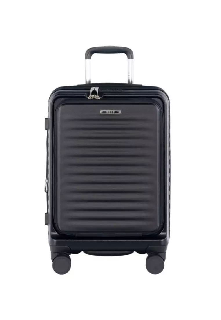 Buy ELLE Ripple Collection 20＂ Carry-On Front Opening Luggage