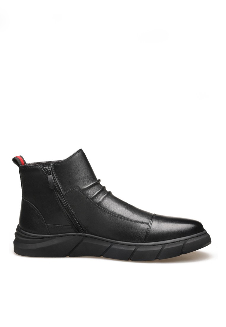 VANSA Fashion Leather High-Top Boots VSM-B5378