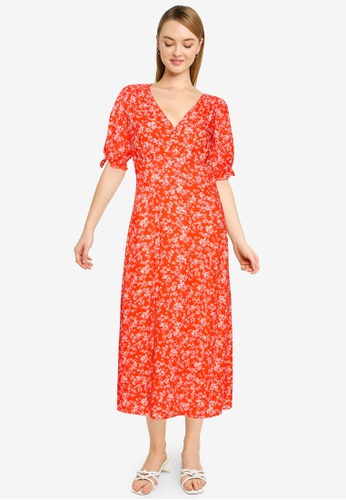 floral red