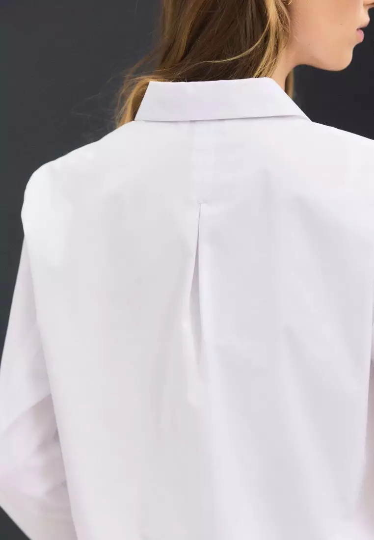 Fitted Stretch Essential Long Sleeve Shirt