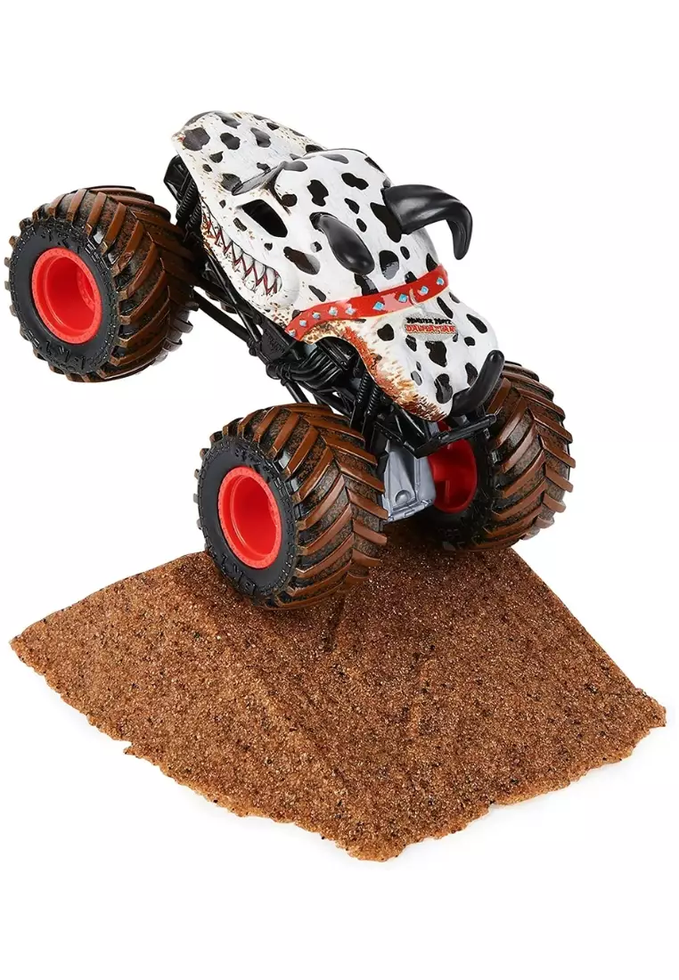 Monster Jam: Kinetic Dirt Starter Set - Dalmatian