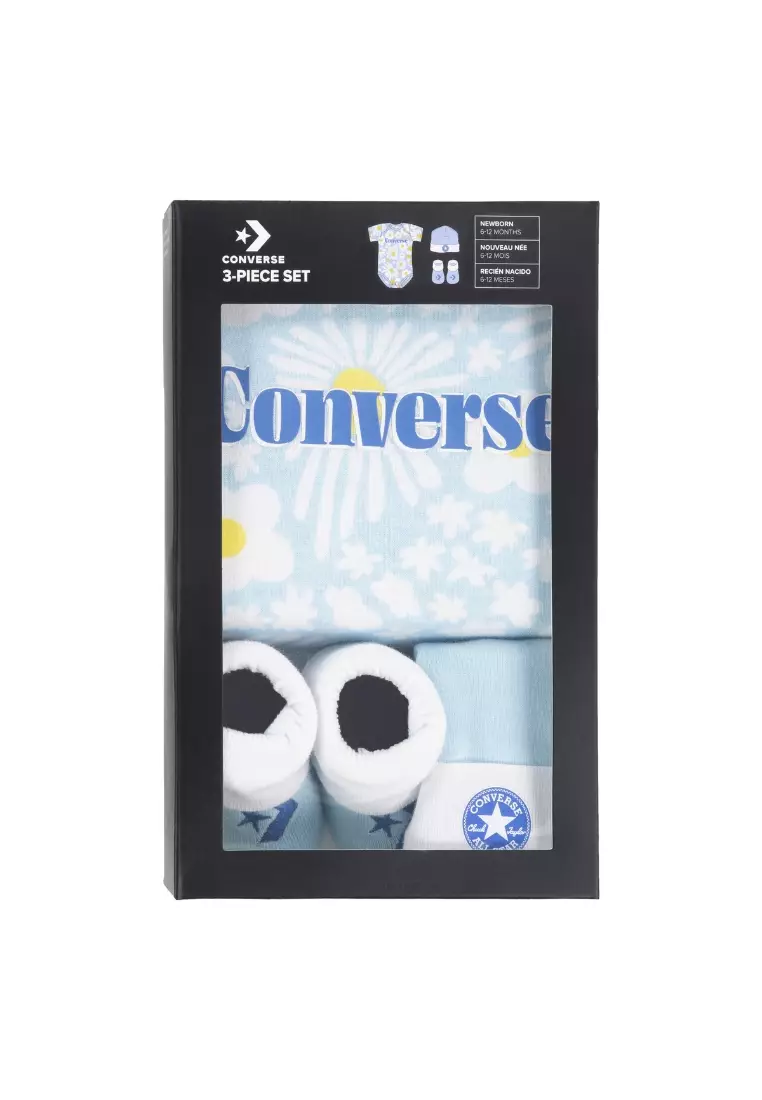 Converse Seasonal 3-Piece Box Set (Newborn)
