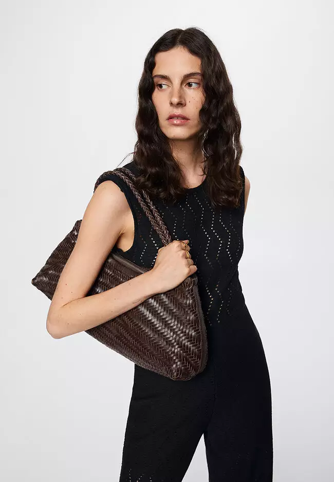 Openwork knitted jumpsuit - Women