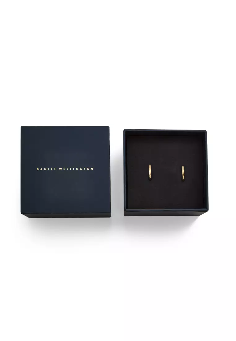 Classic Arch Earring Gold 9mm - Unisex Earrings for women and men stainless steel Earrings DW Official Authentic Original perempuan lelaki DW