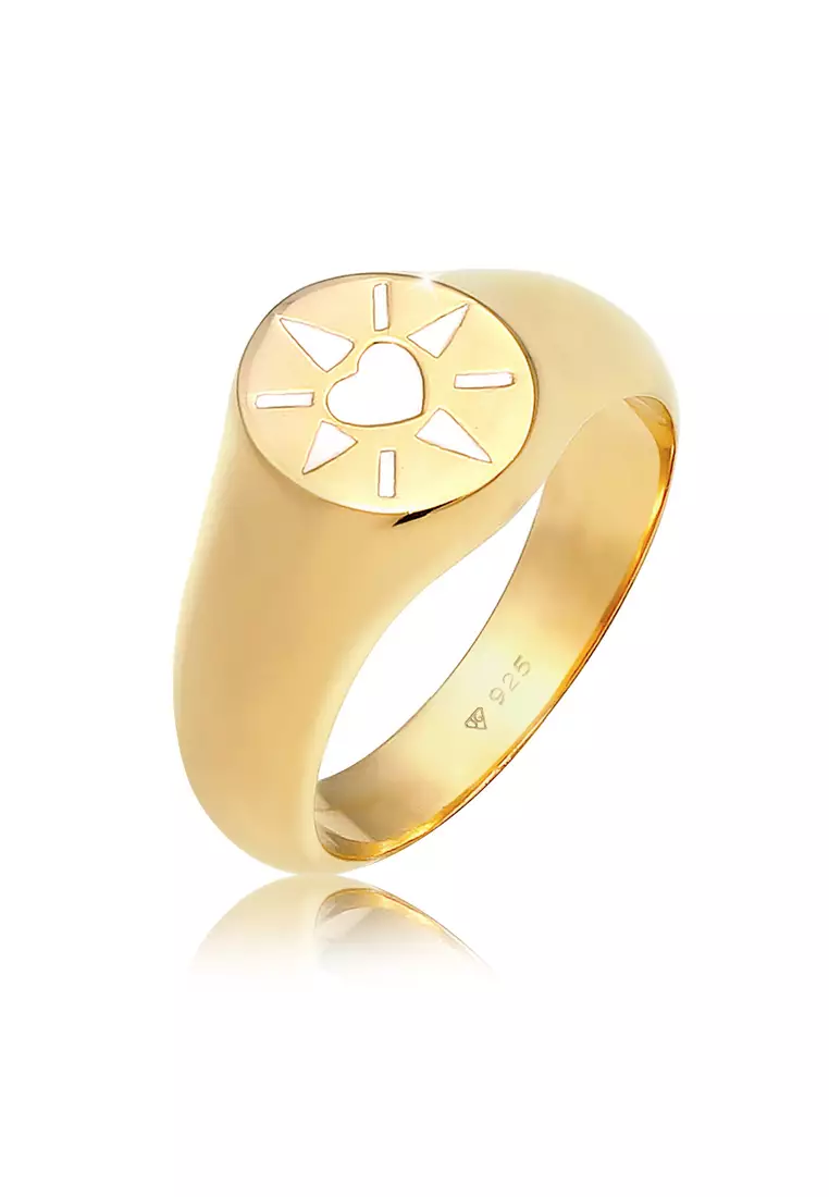 Ring Heart Motif Precious