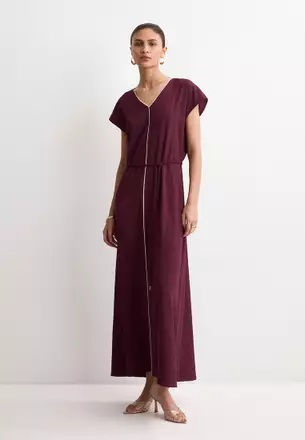 knee length dresses for ladies Women's Ode to The Summer Dress, Blue main image 1