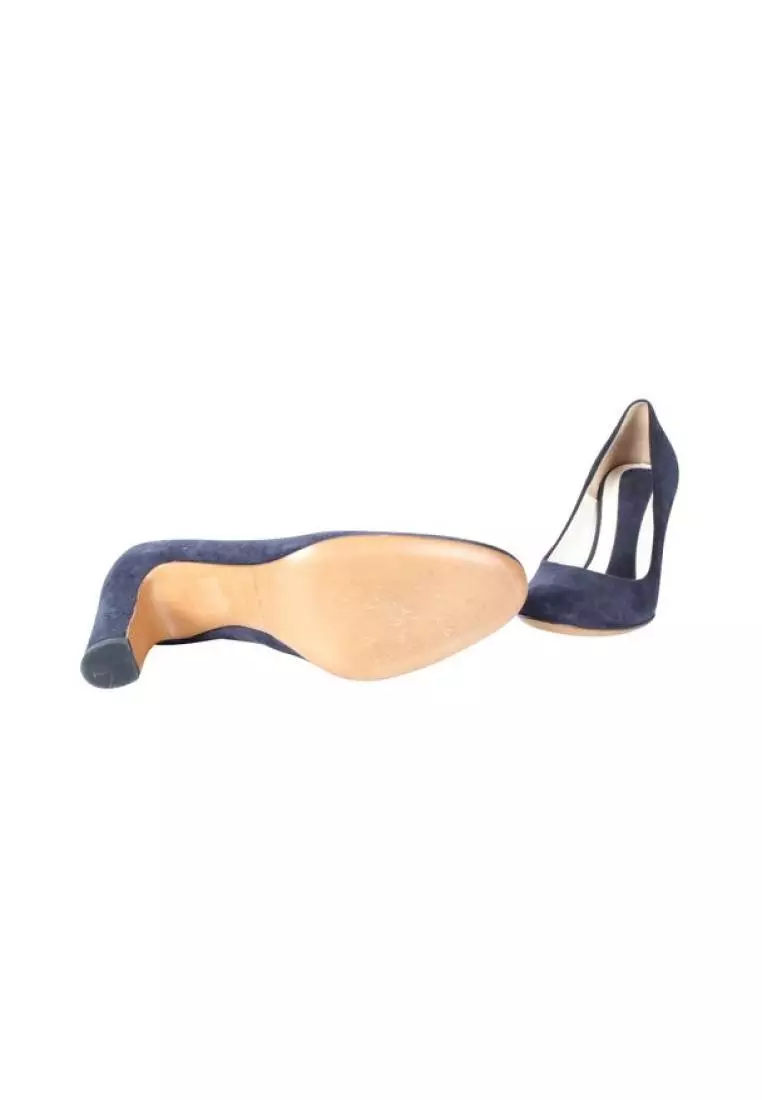 Designer sales navy heels