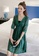 XAFITI green Women Lace V Neckline One Piece Dress - Green 4095EAAF65D9ACGS_3