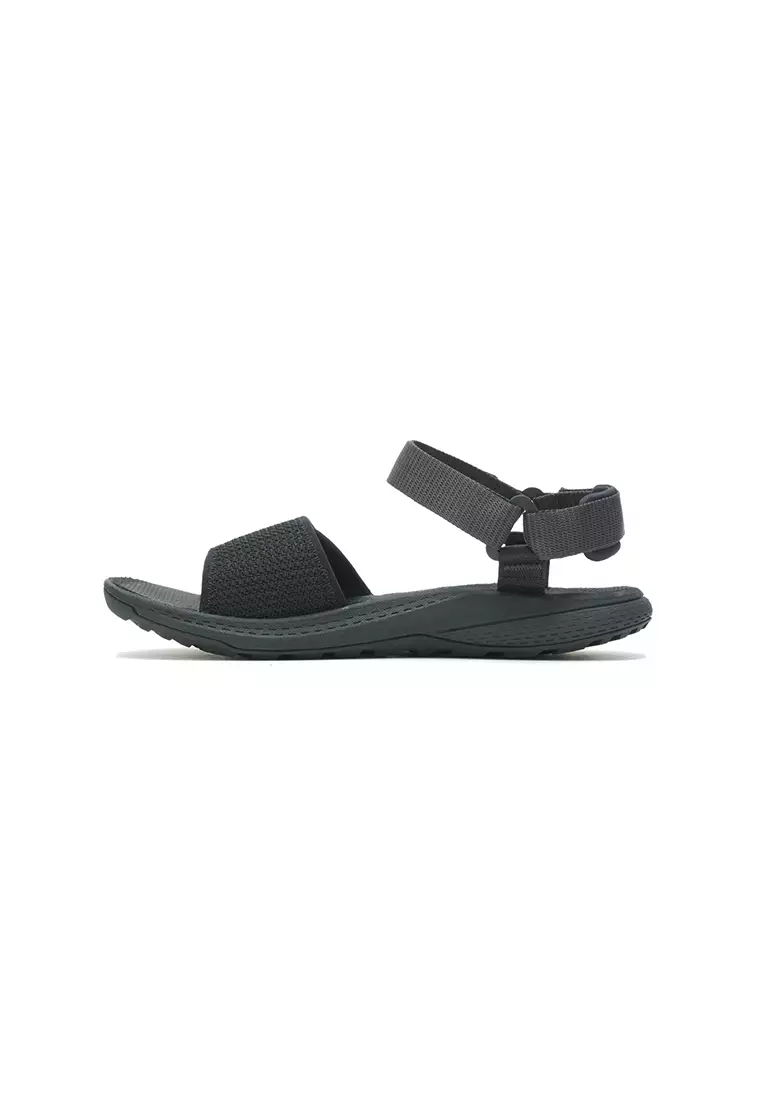 Bravada Backstrap-Triple Black Womens Sandals Water