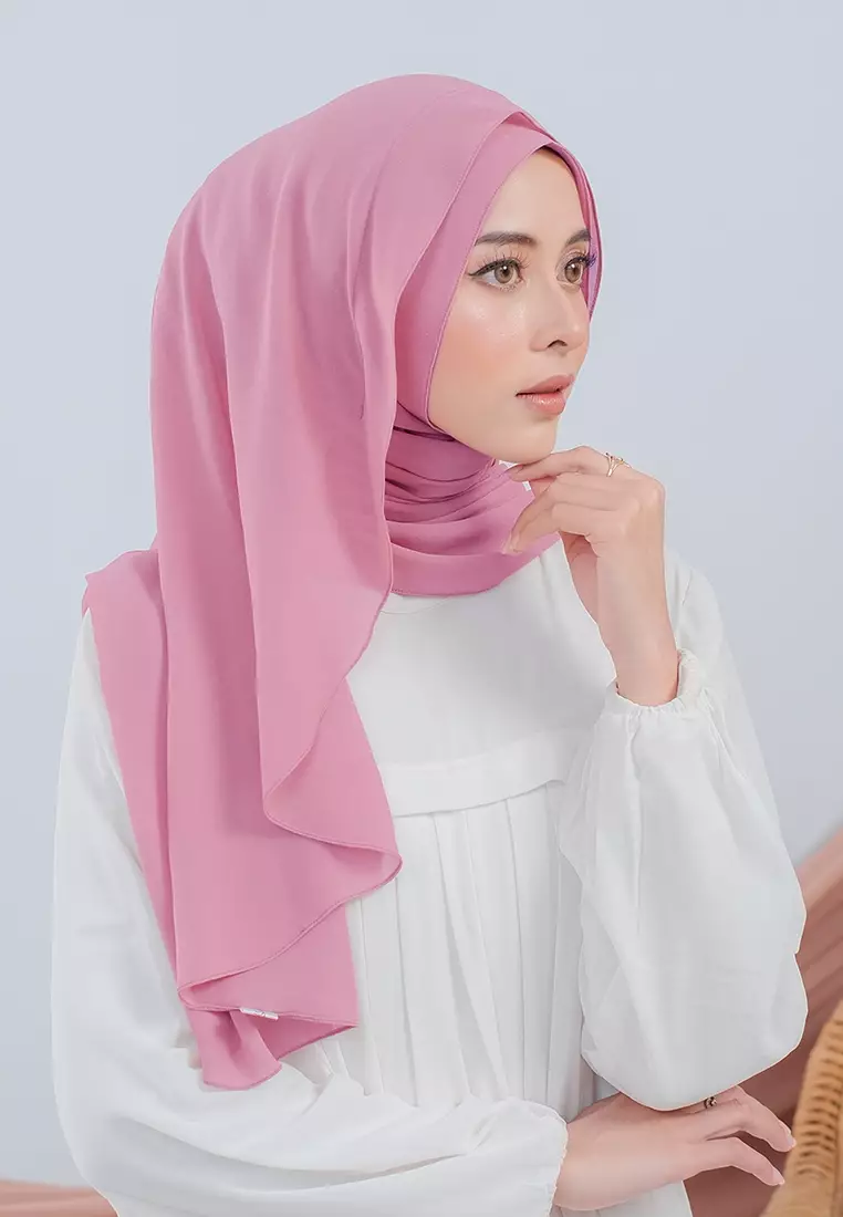 HIJAB INSTAN LUBNA - BANDUNG PINK