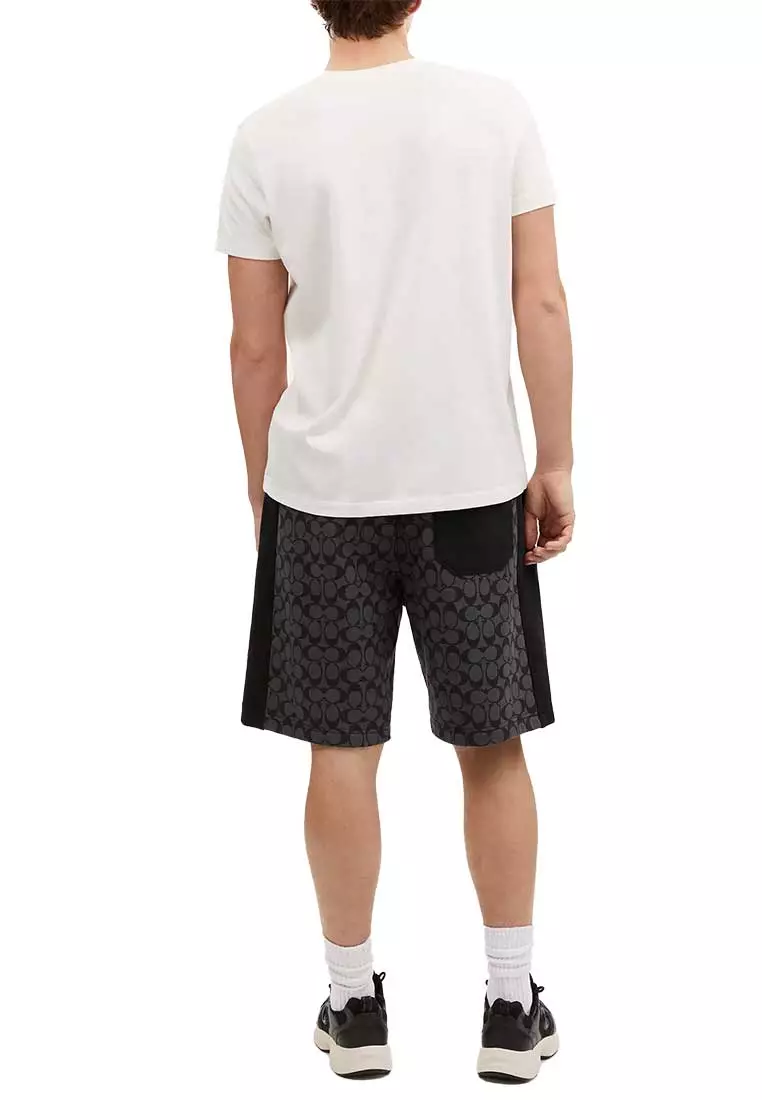 Buy Coach Signature Shorts Charcoal Signature CQ237 2026 Online