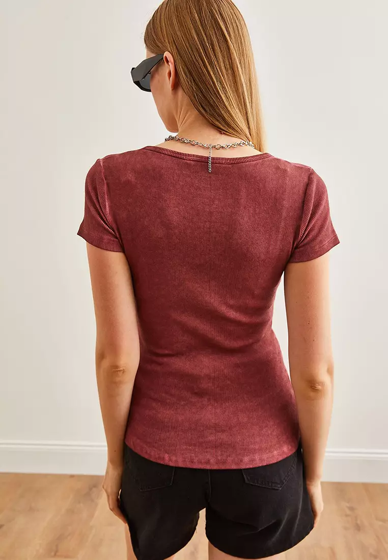 Women's Snap-On Camisole T-shirt BLZ-19000171