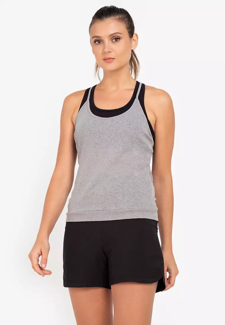 Thin strap racerback tank top new arrivals