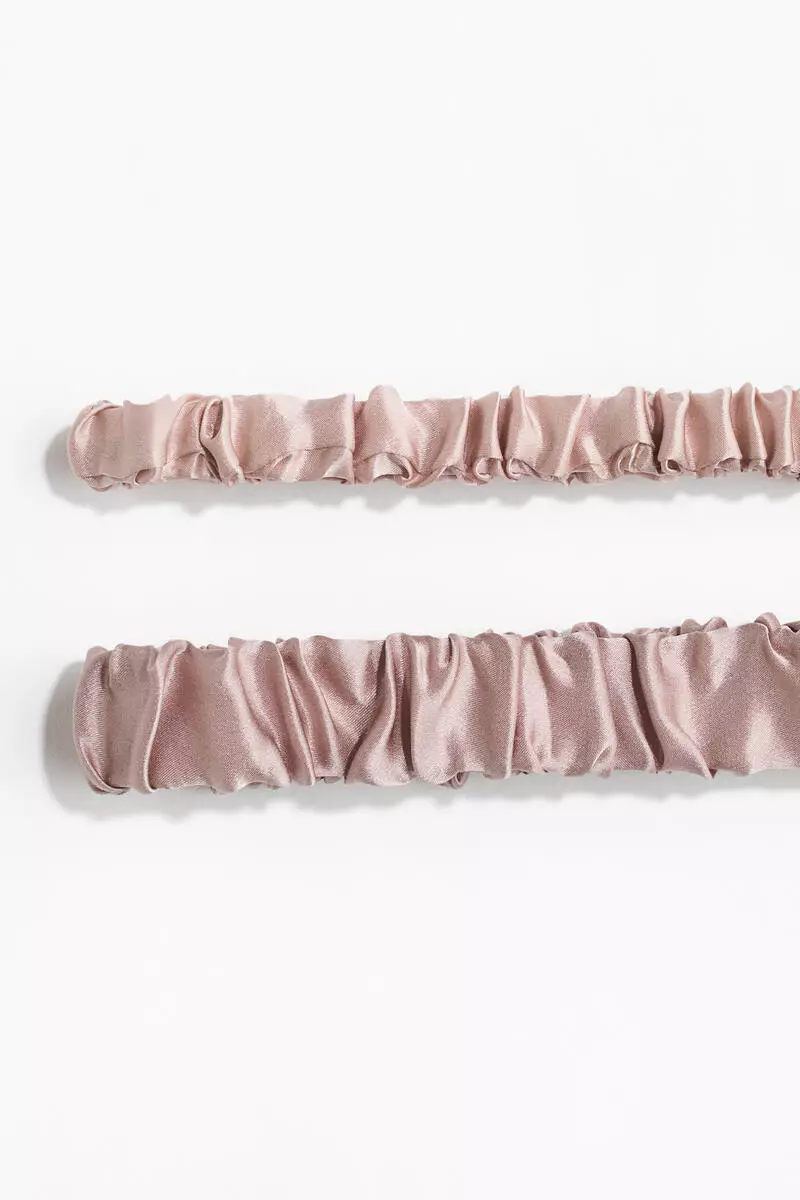 2-pack silk hairbands