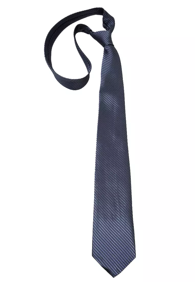 Ocean Dasi Pria Garis Long Line Tie Man Neckwear Aksesoris Fashion Material Polyester ORIGINAL