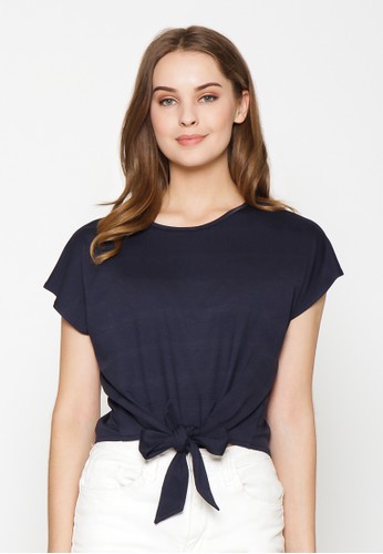 Vevila navy blouse