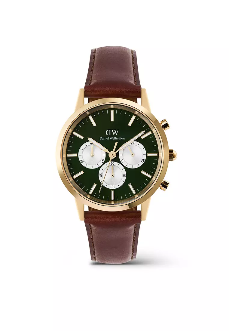 Buy Daniel Wellington Iconic Chronogprah 42mm St Mawes Emerald