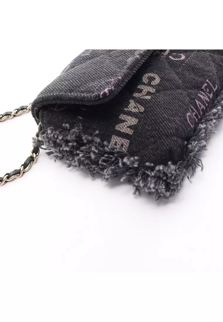 Buy Chanel Pre-loved CHANEL matelasse chain shoulder bag denim