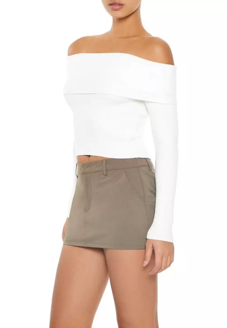 cold shoulder forever 21 off the shoulder top