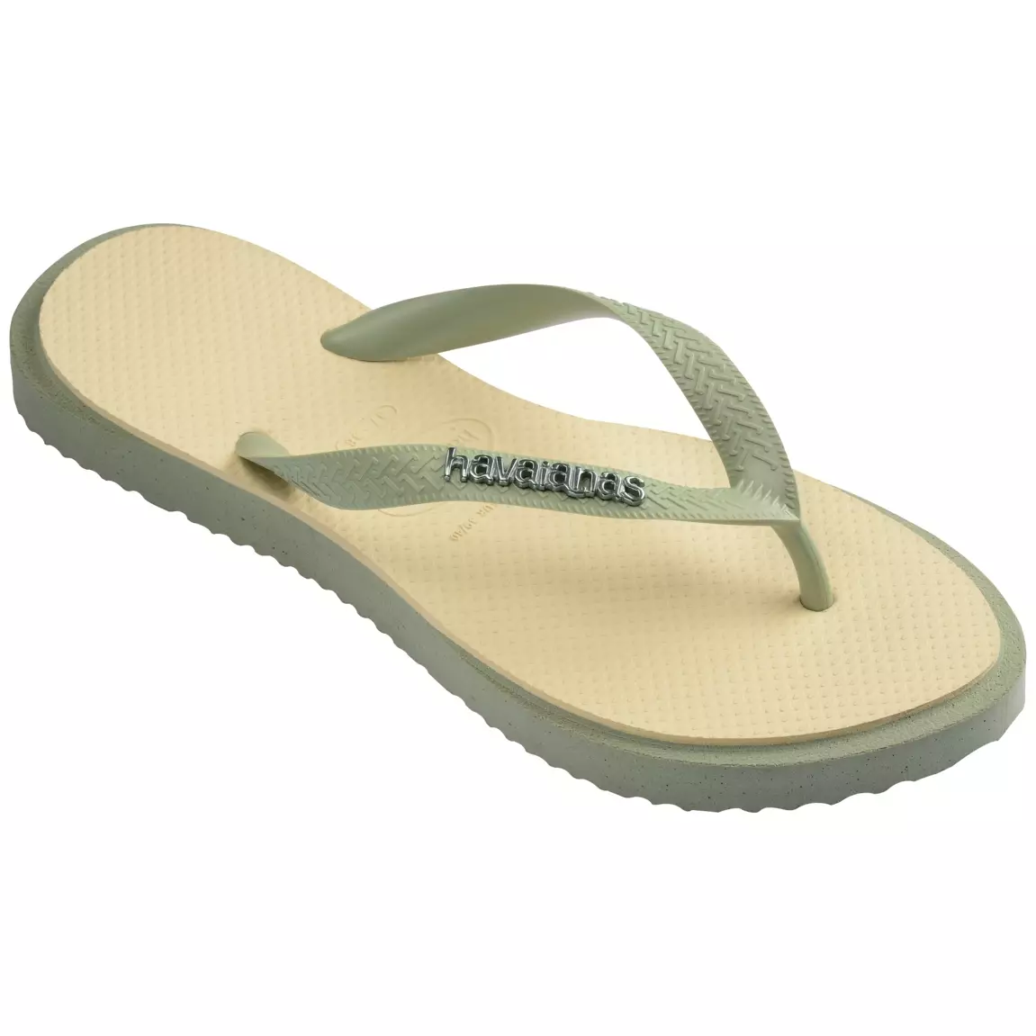 Havaianas 2035 Top Point Fusion - Smoke Green/Buttercream - Sandal Wanita