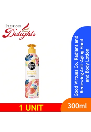 Prestigio Delights Good Virtues Co. Radiant and Renewing Anti-Aging Hand and Body Lotion 300ml E917EESC04550EGS_1