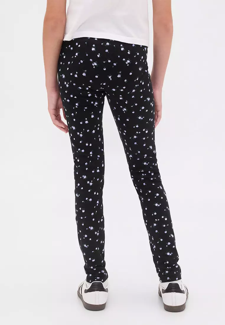 Kids Floral Leggings