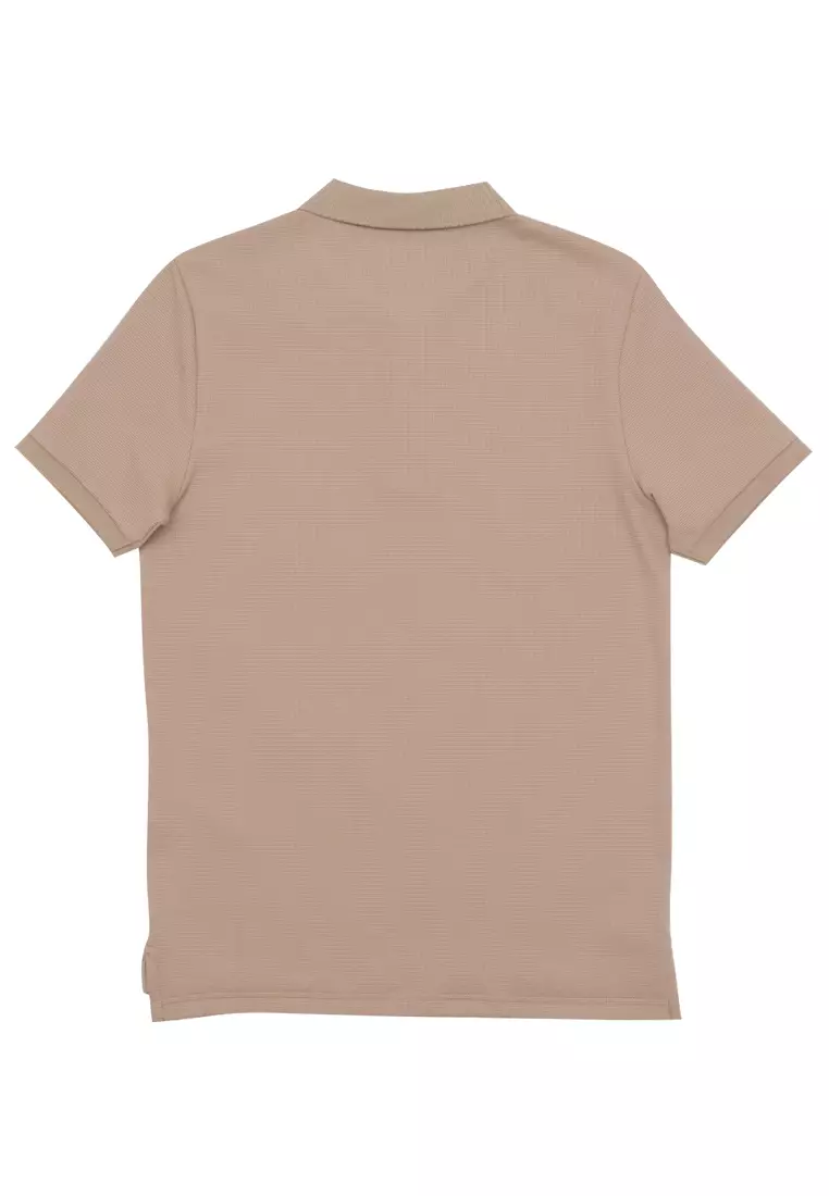 Men's Stretch Waffle Polo