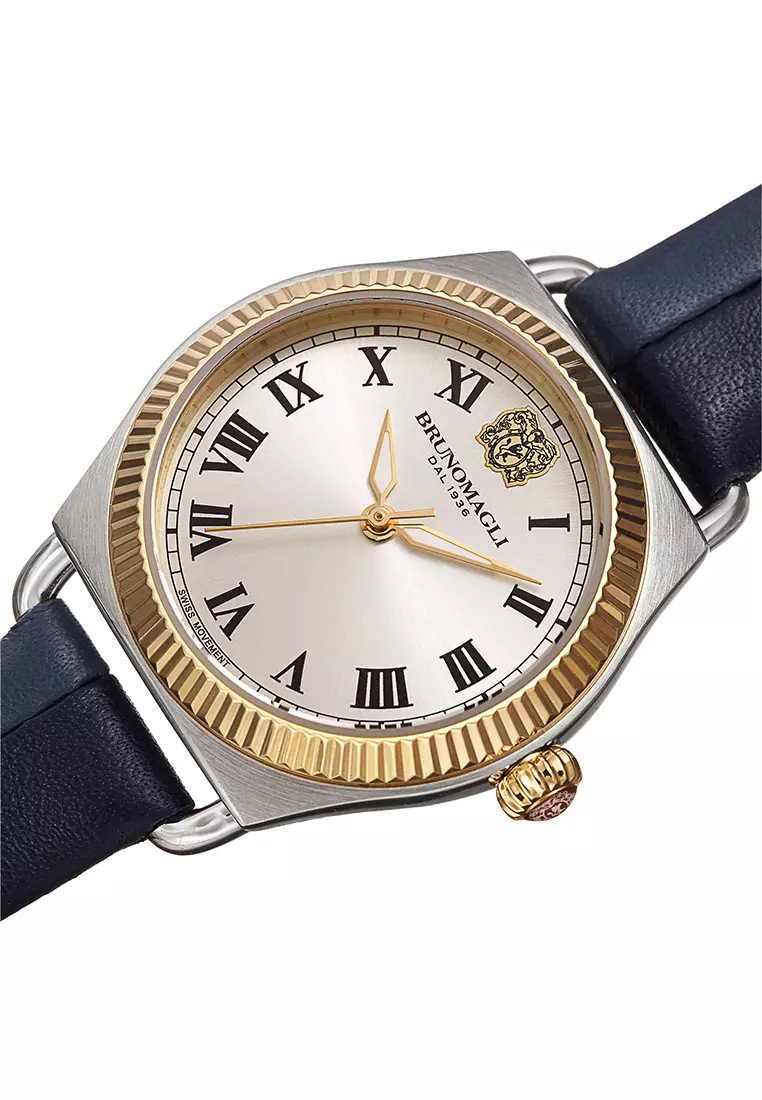 Bruno Magli Lucia 27.191341.SB Jam Tangan Wanita Swiss Analog