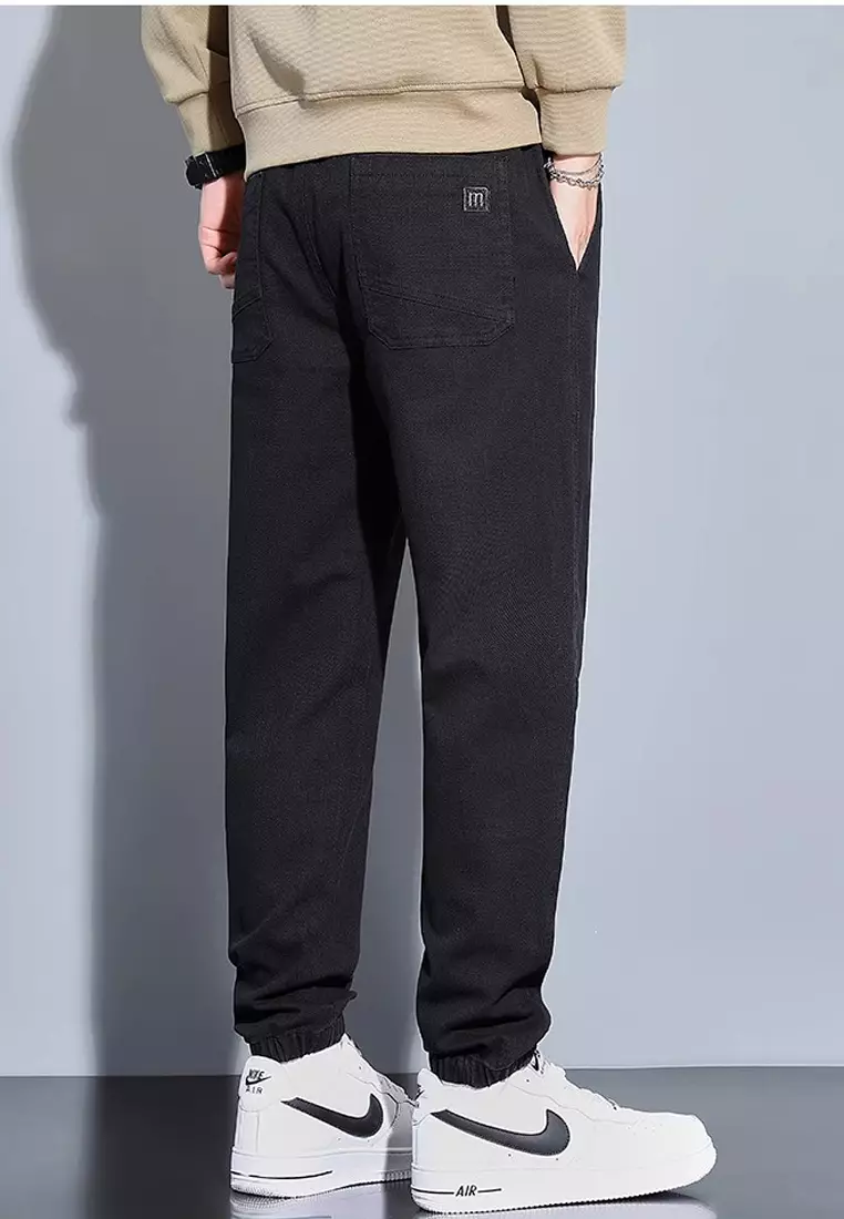 Drawstring Casual Cargo Pants