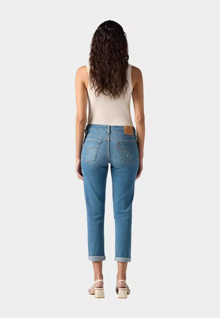 Women's Mid-Rise Boyfriend Jeans 19887-0360