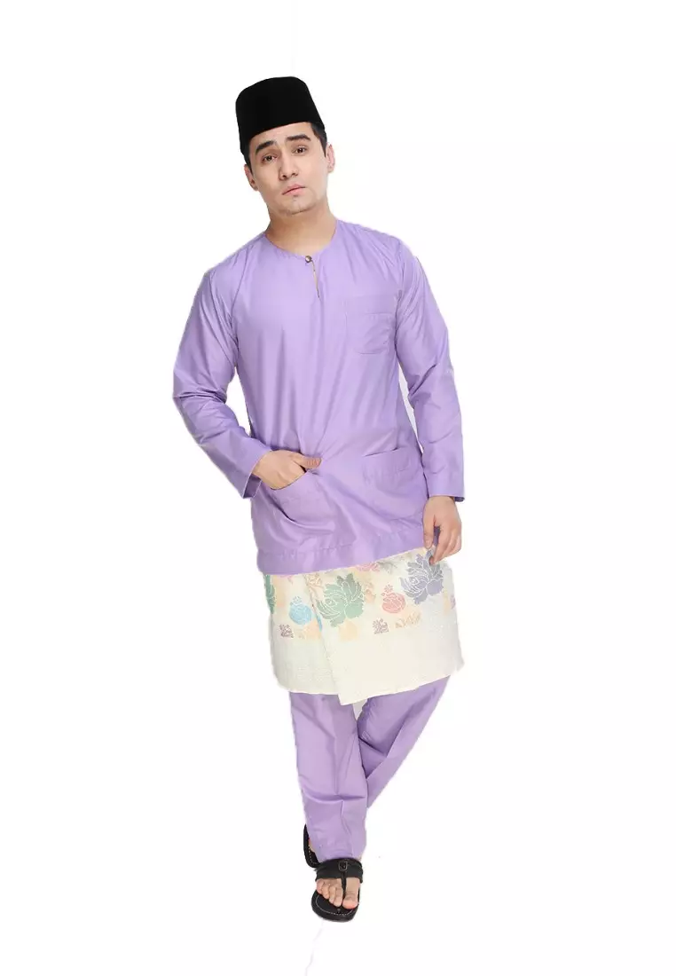 Buy Amar Amran Baju Melayu Teluk Belanga Online | ZALORA Malaysia