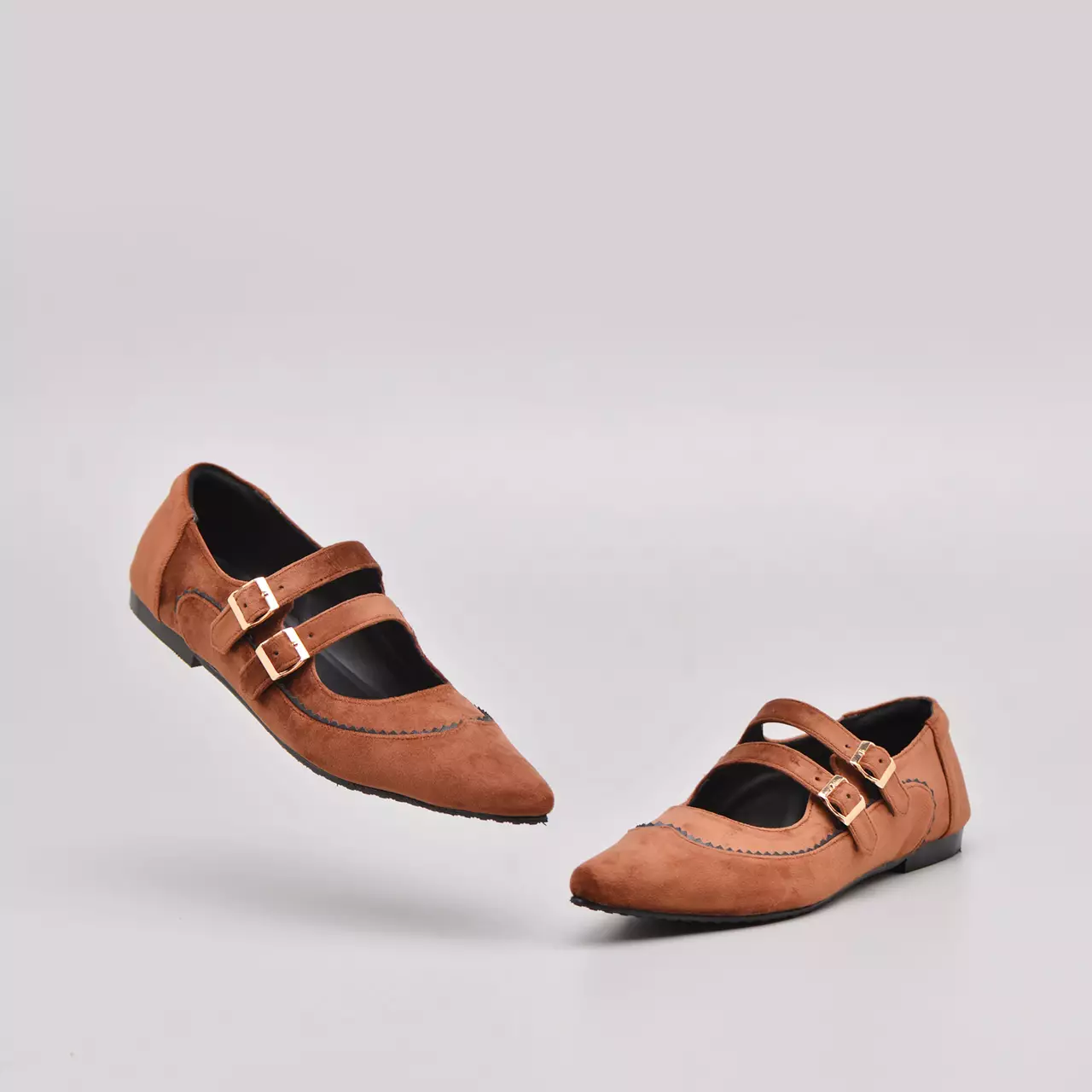 Glovela Pointy Shoe Brown