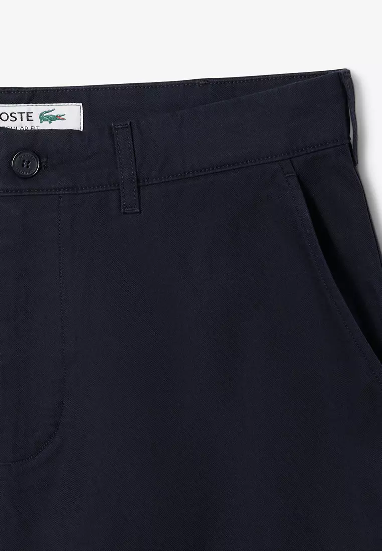 Regular Fit Gabardine Chino Bermuda Shorts