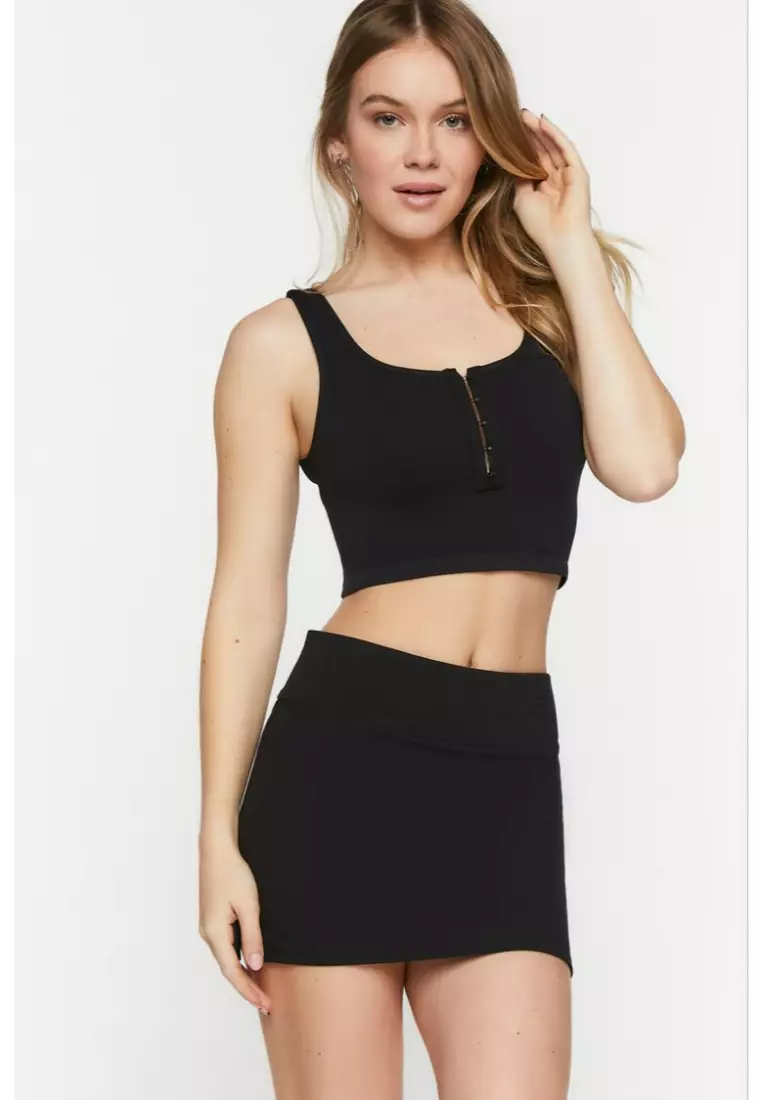 Forever 21 bodycon top skirt