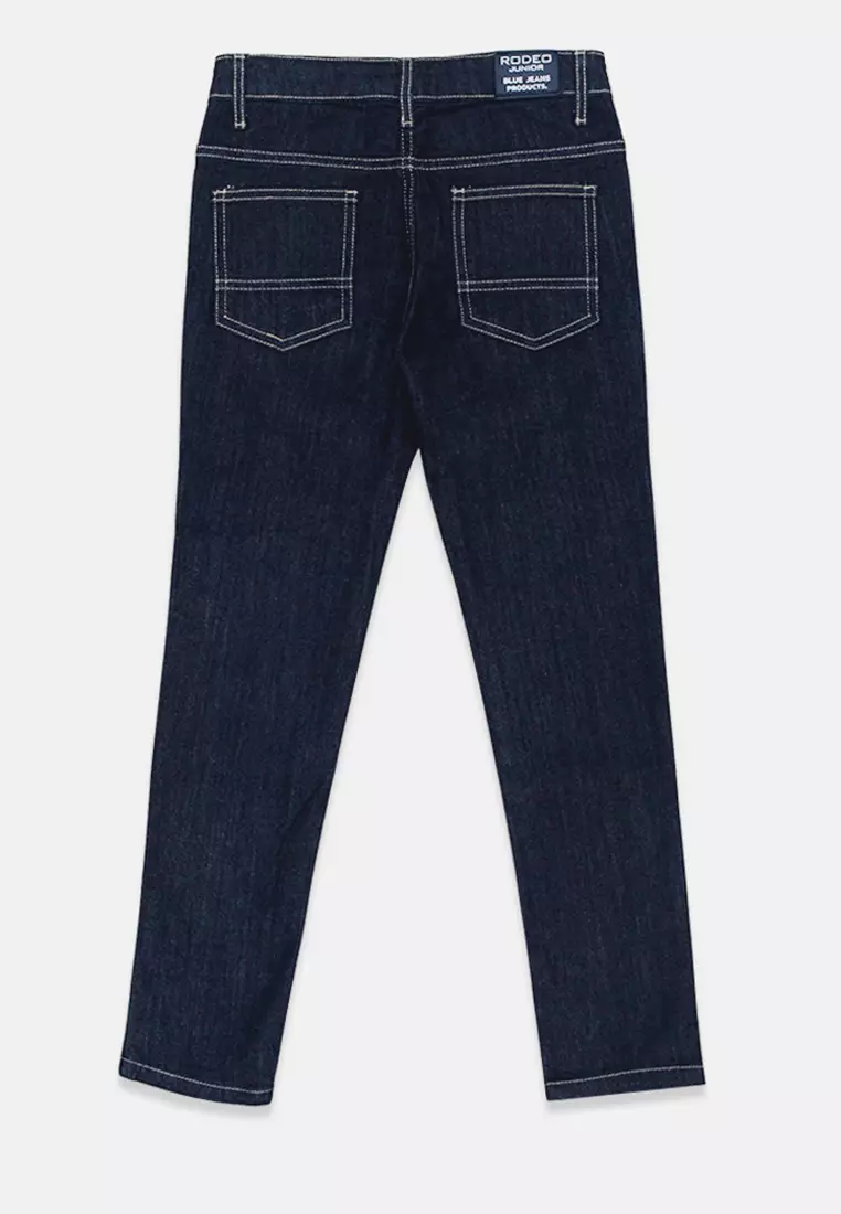 Jeans/ Celana Panjang Anak Laki Navy / Rodeo Junior Denim Pants