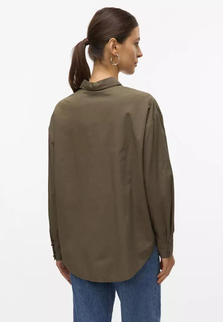 Long Sleeve Woven Shirt