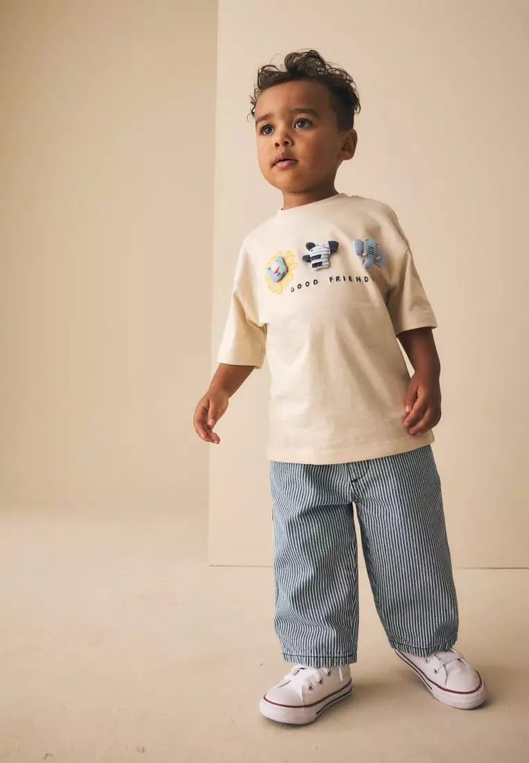 Short Sleeve 3D Padded T-Shirt